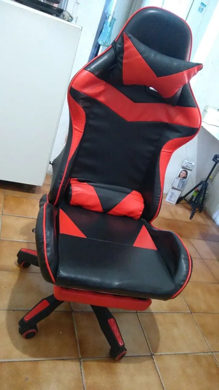 ? CADEIRA GAMER Racing - ÓTIMA PARA ESCRITÓRIO OU SETUP - Foto 4