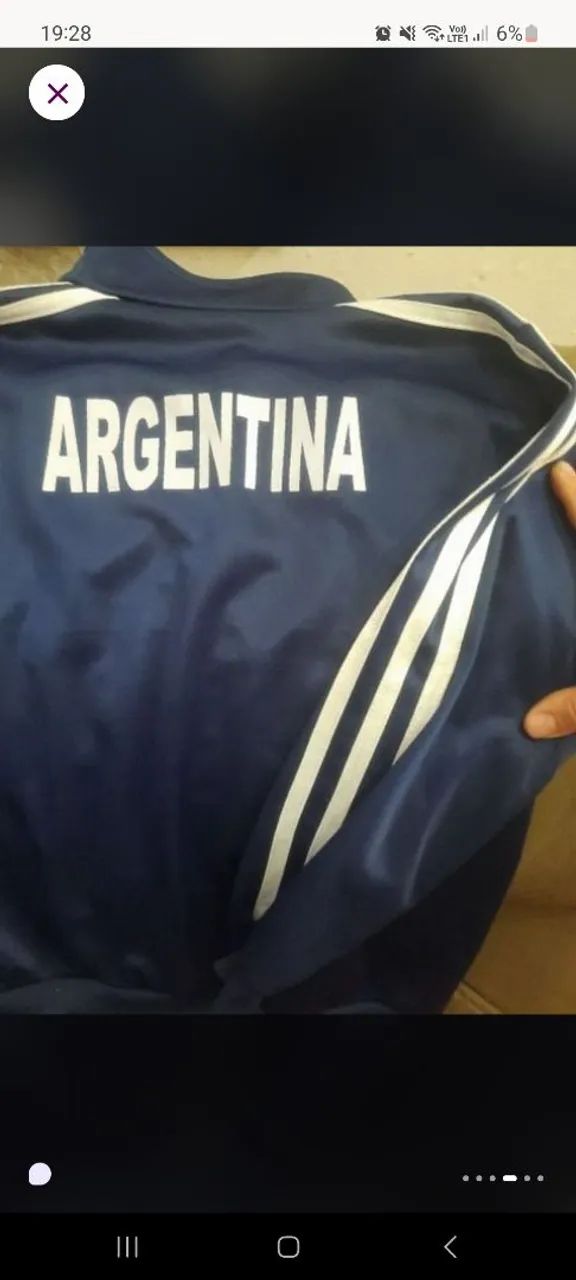 Jaqueta oficial argentina infantil  - Foto 2