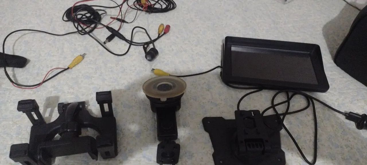 Multimídia Som De Carro Universal Carplay Android e IOS Tela 7 Câmera de Ré - Foto 2