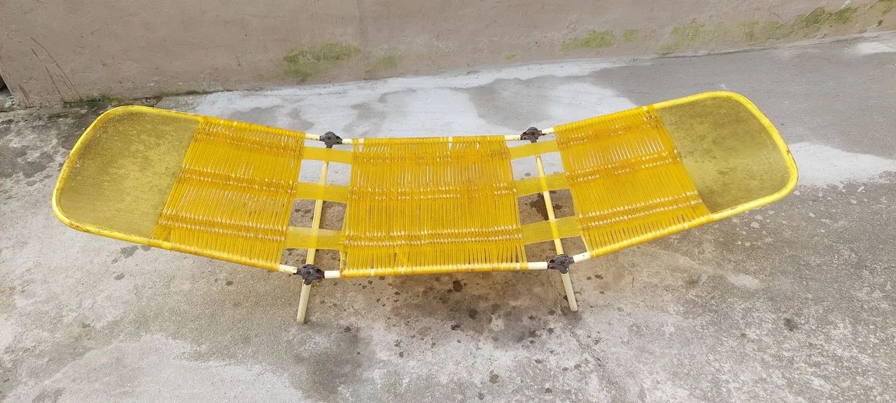 Espreguiçadeira de ferro com pvc  - Foto 2