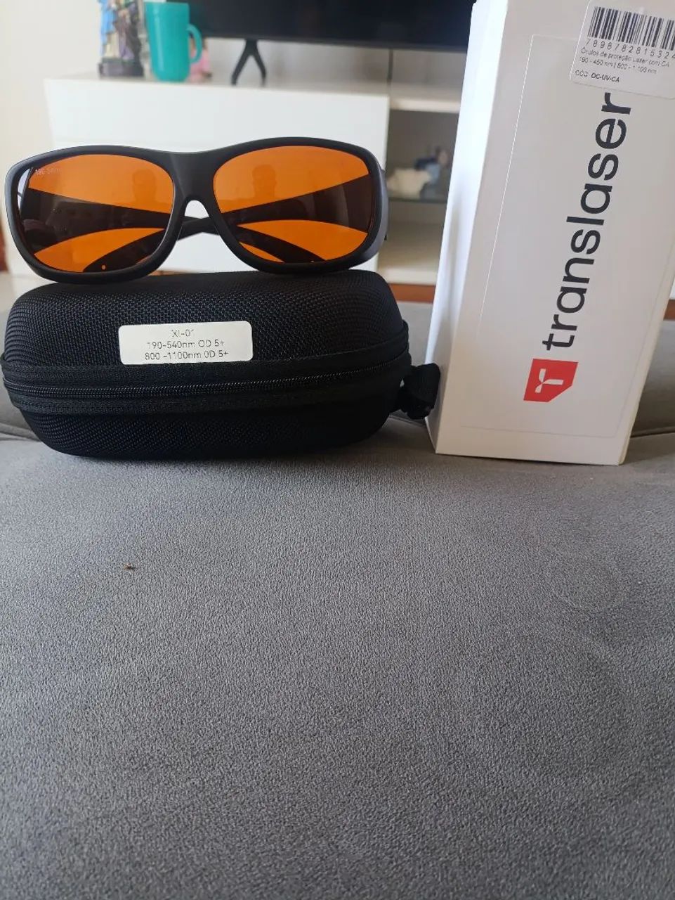 Óculos de proteção laser 