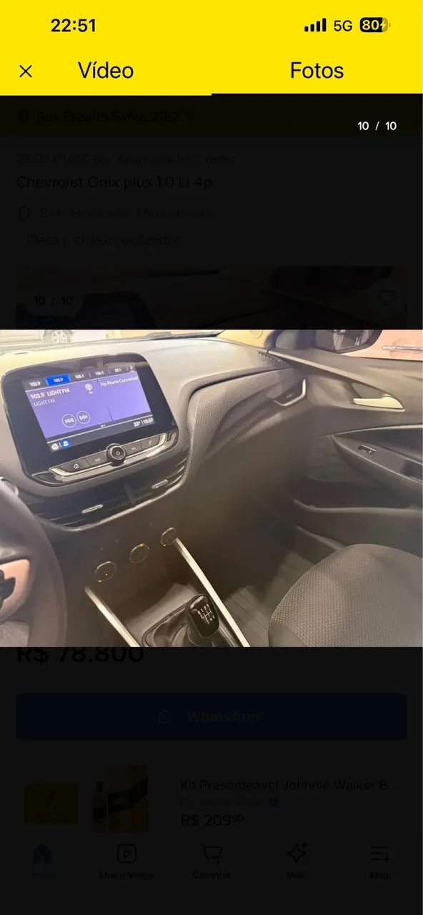 Uber onix Plus ltz turbo 2023