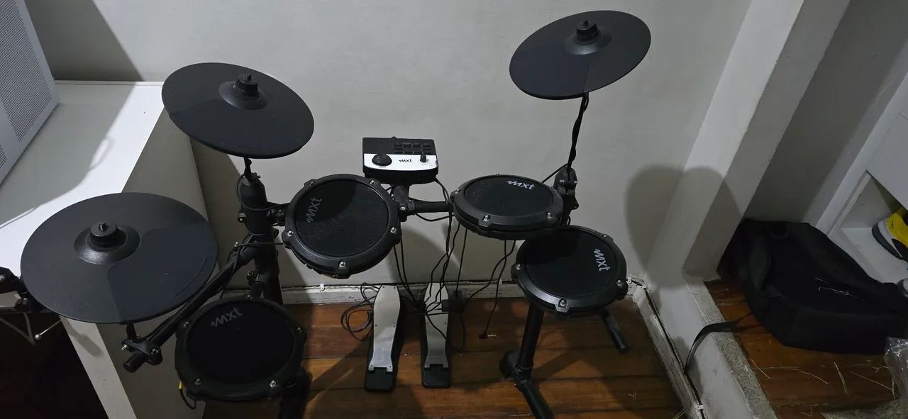 bateria eletrônica 7 pads md200c mxt - Foto 5