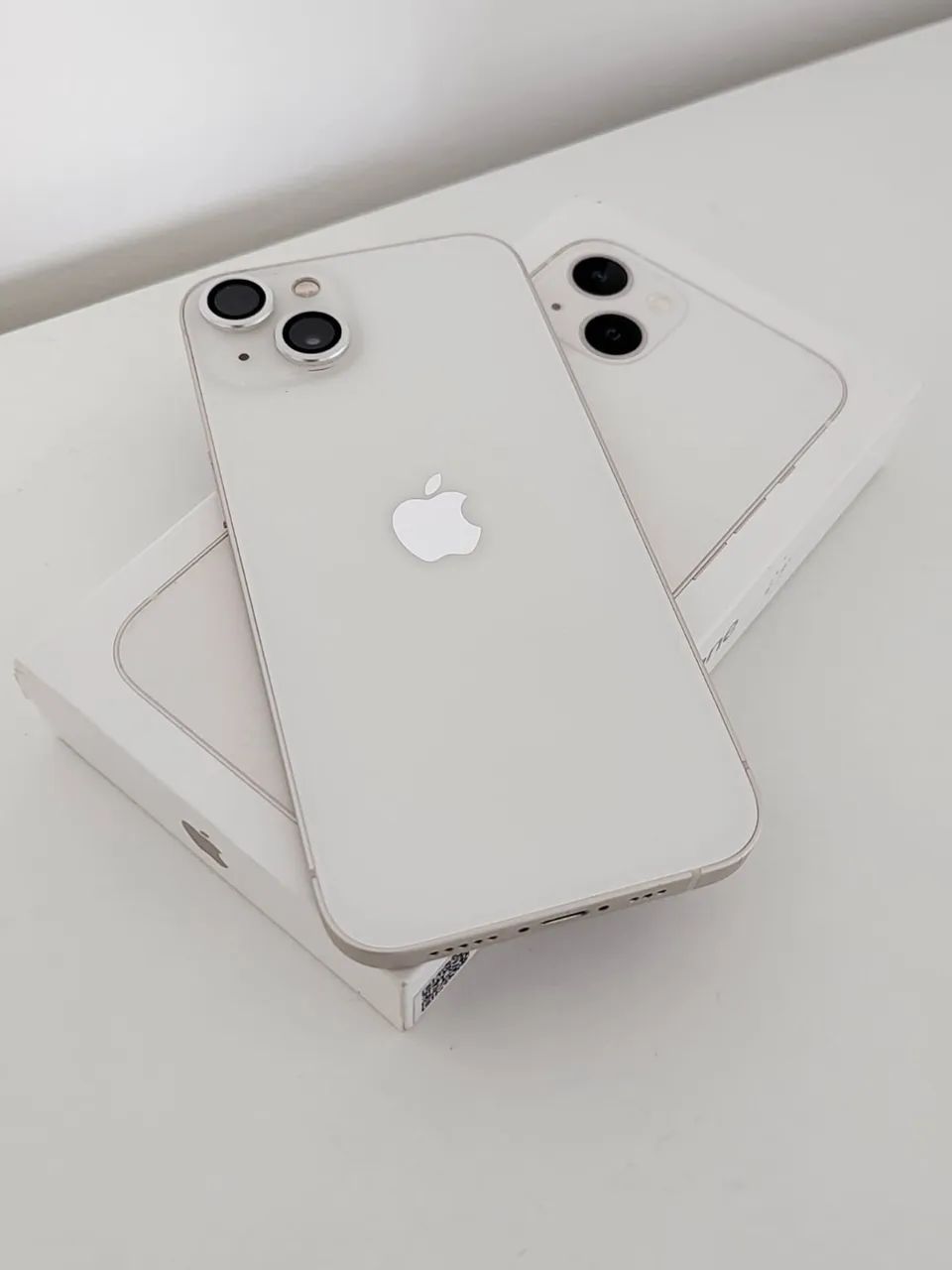 iPhone 13 128GB Branco - Conservado + Caixa e Nota - Celulares e