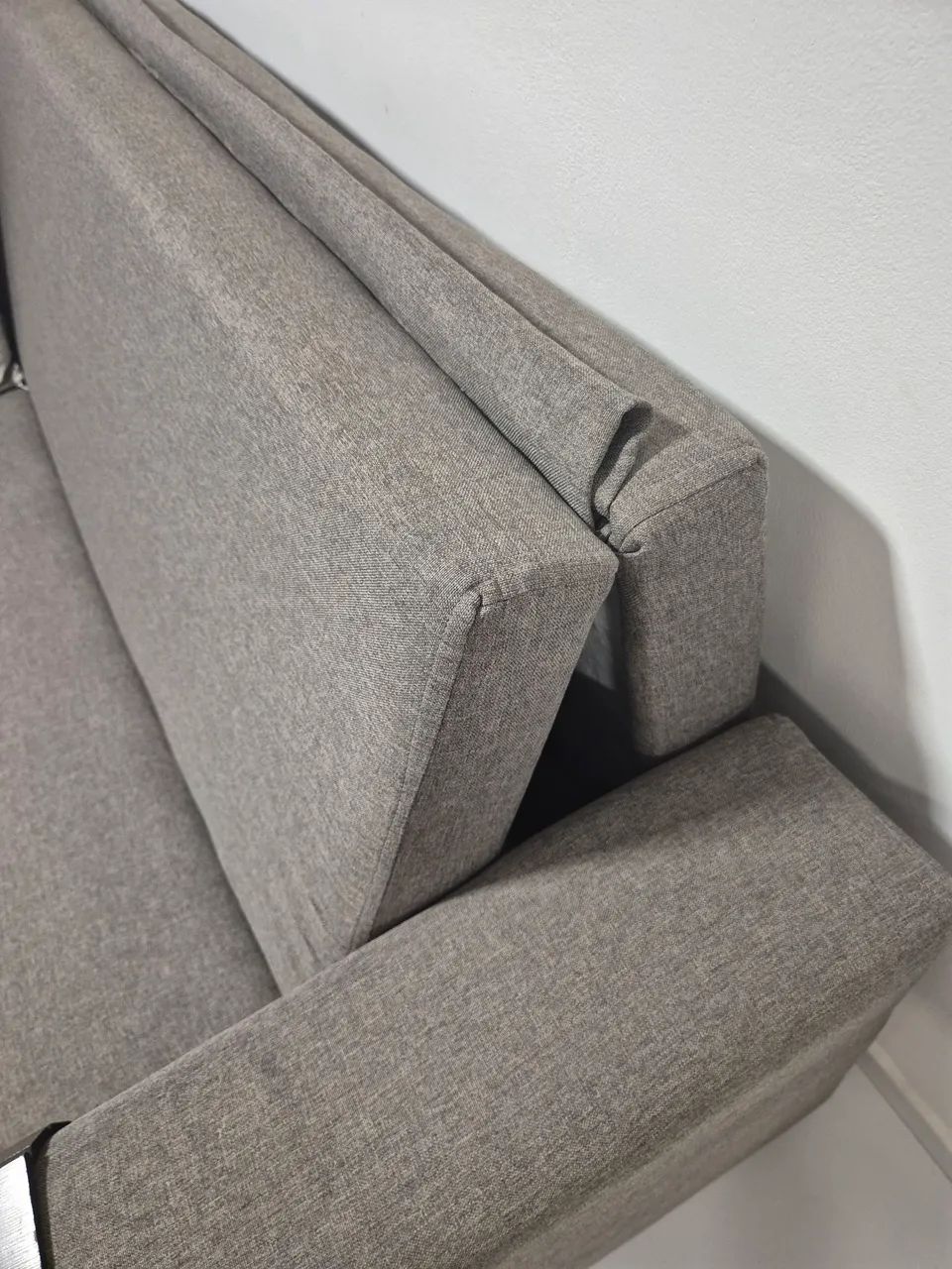 Sofá cama cinza escuro nunca usado - Foto 3