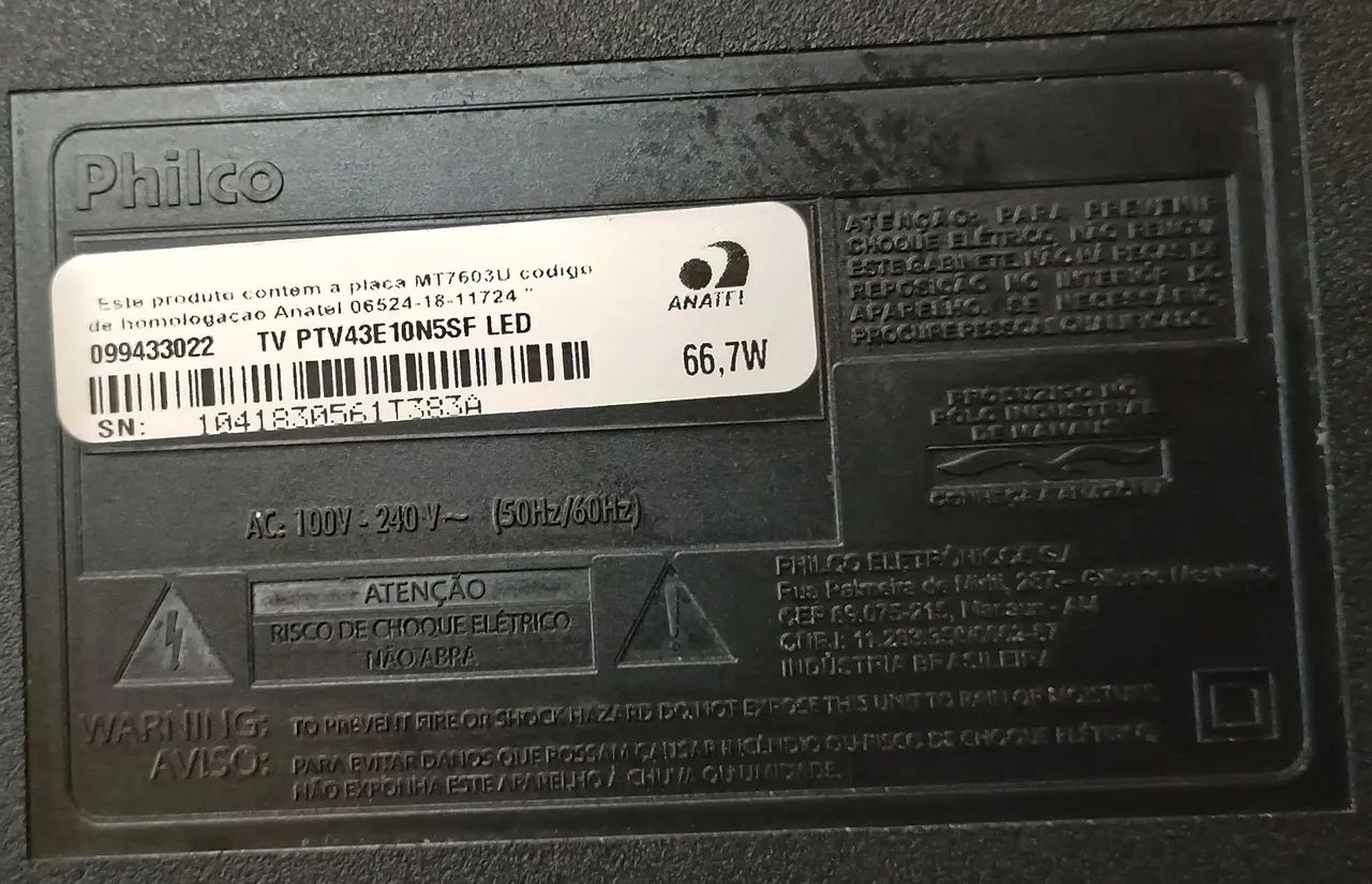 Tv Philco pra retirada de peças - Foto 4