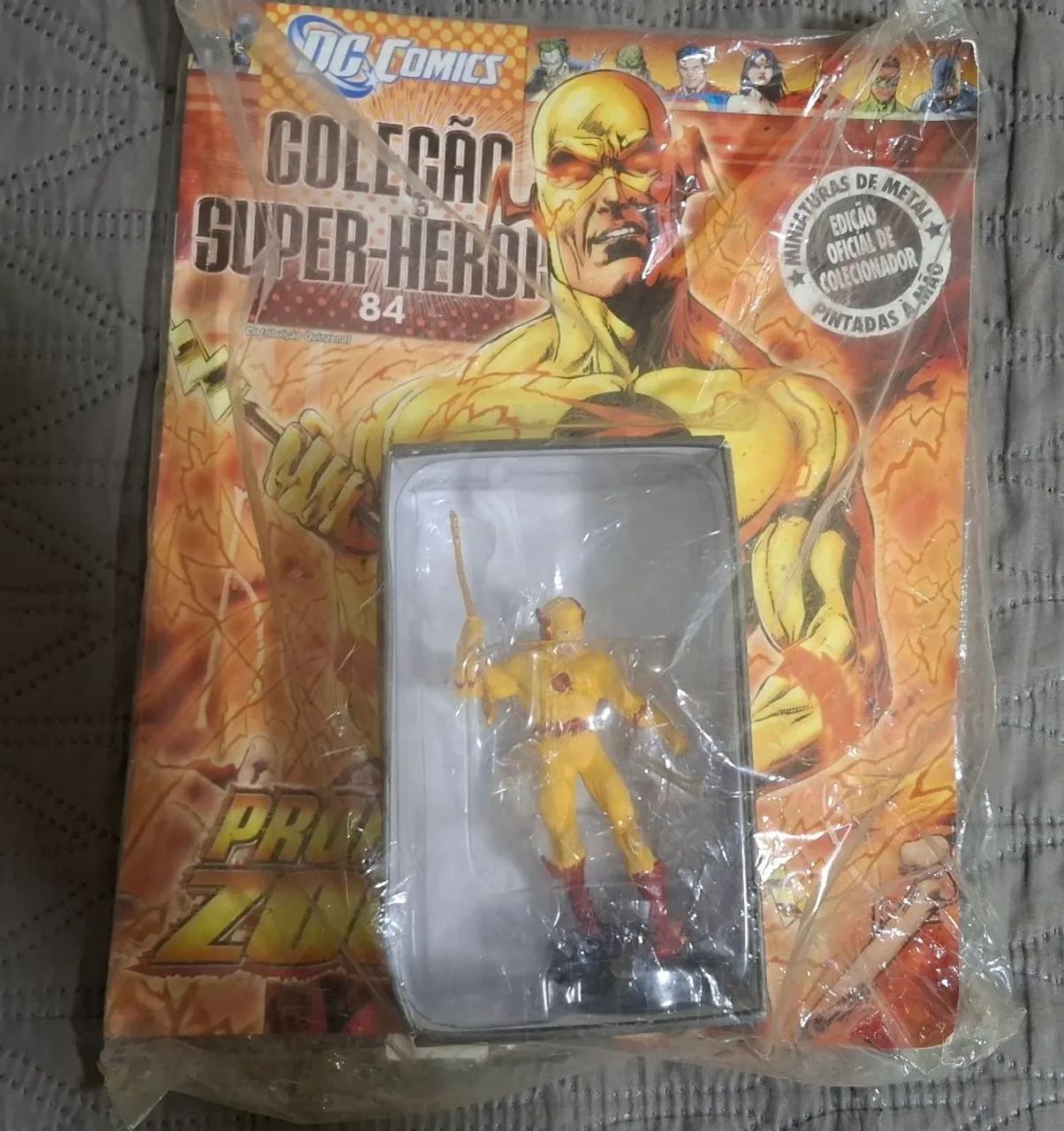 Professor Zoom Flash Reverso Eaglemoss 84 estátua DC Studios