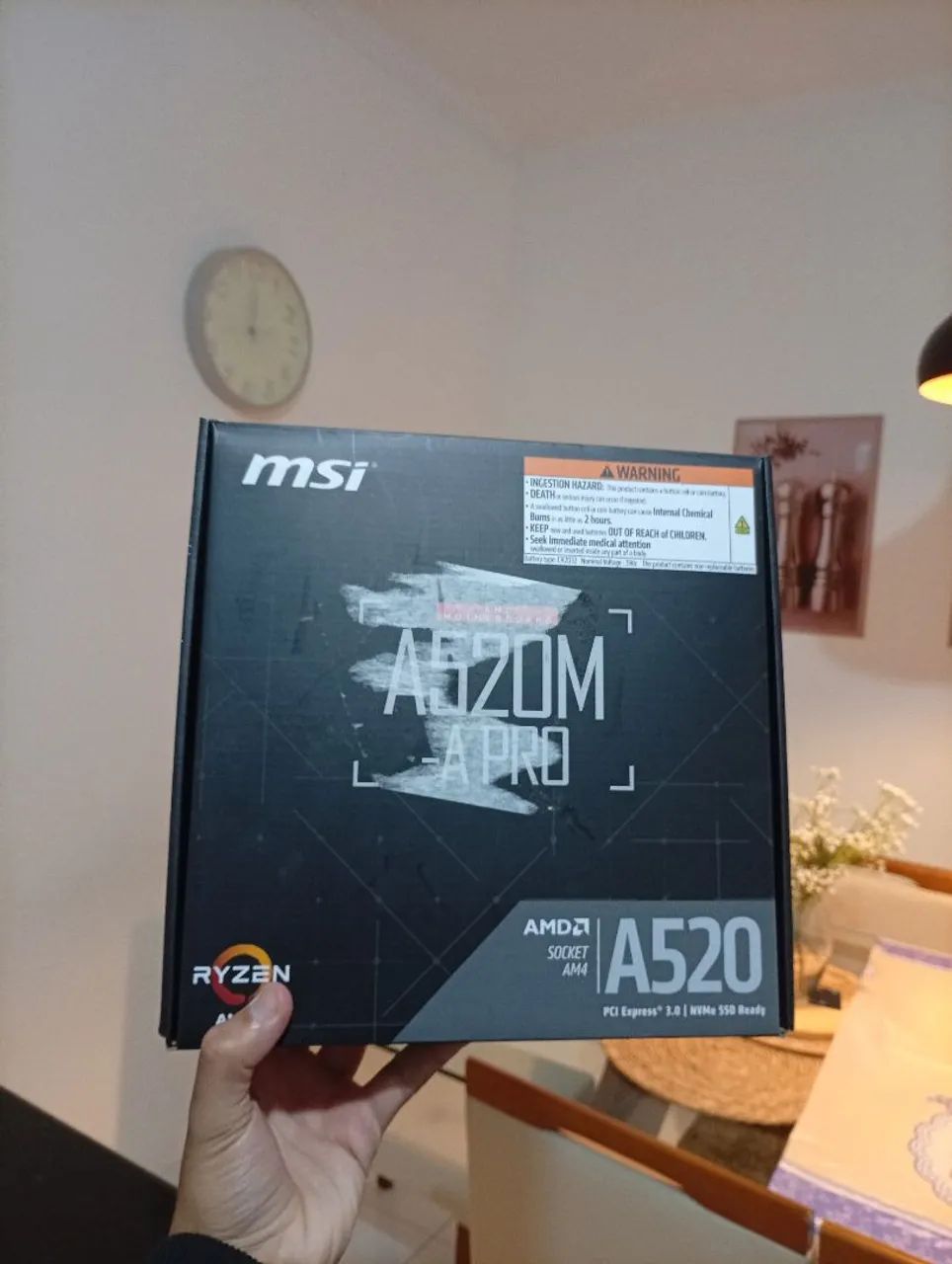 Placa mãe A520M A PRO