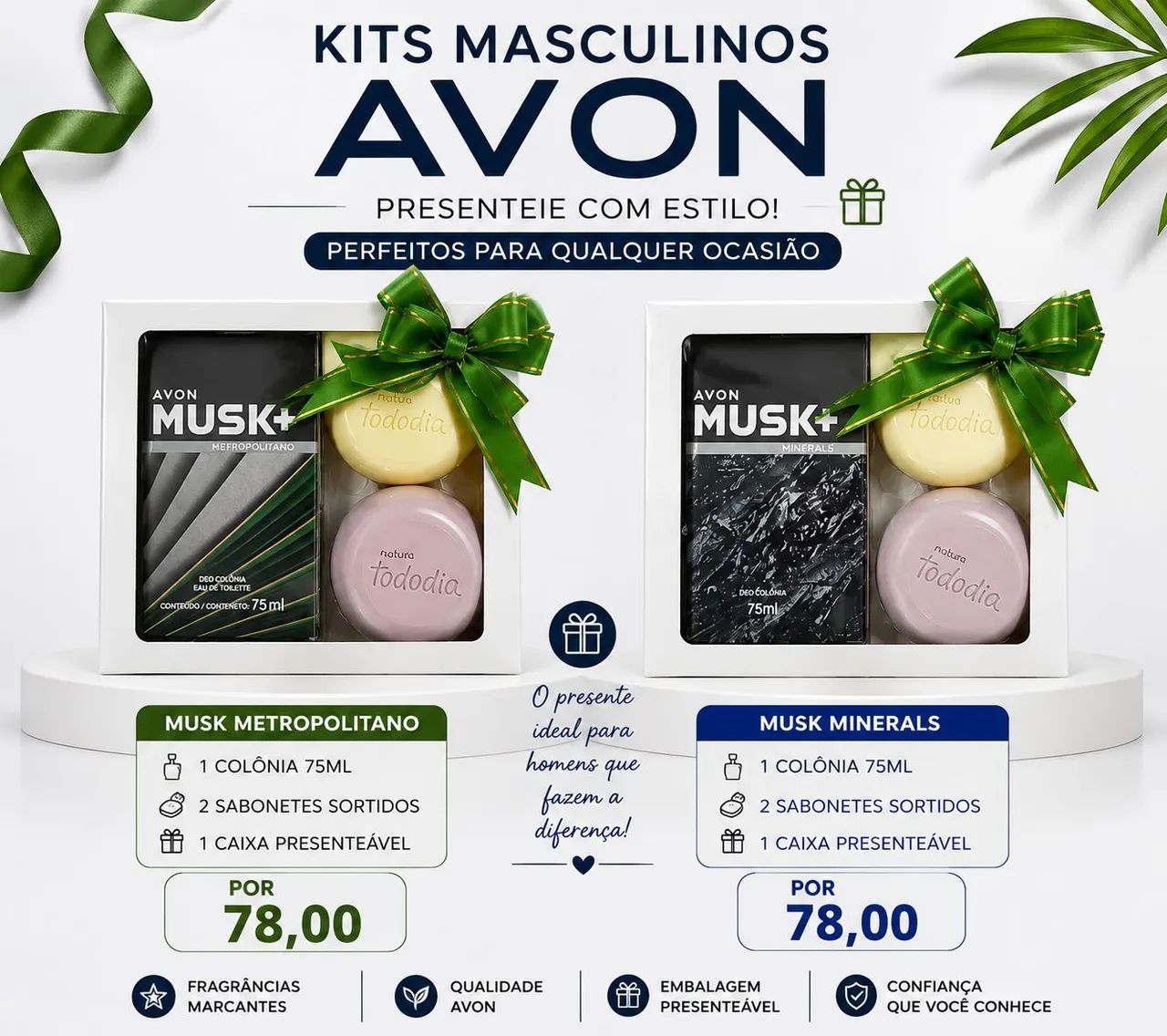 Kits Natura e Avon Dia dos Pais  - Foto 4