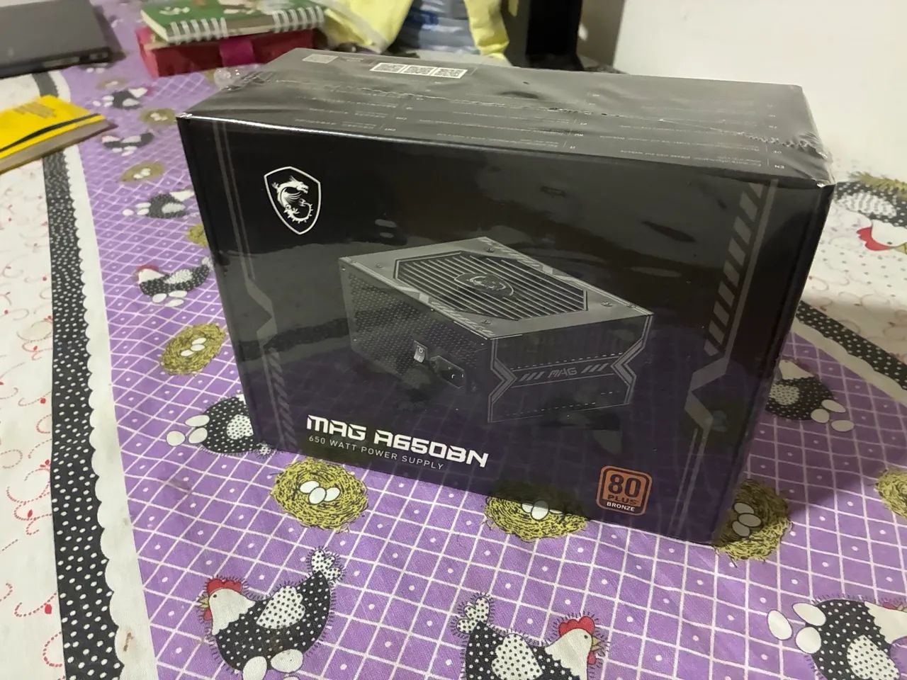 ? FONTE MSI MAG A650BN 650W ? NOVA E LACRADA! - Foto 5