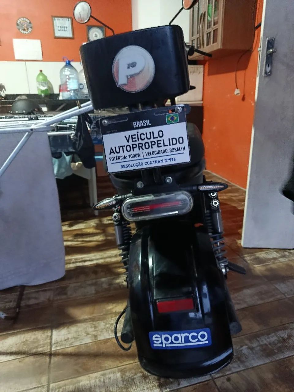 Barbada scooter eletrica 1000 watts 7.500 - Foto 5