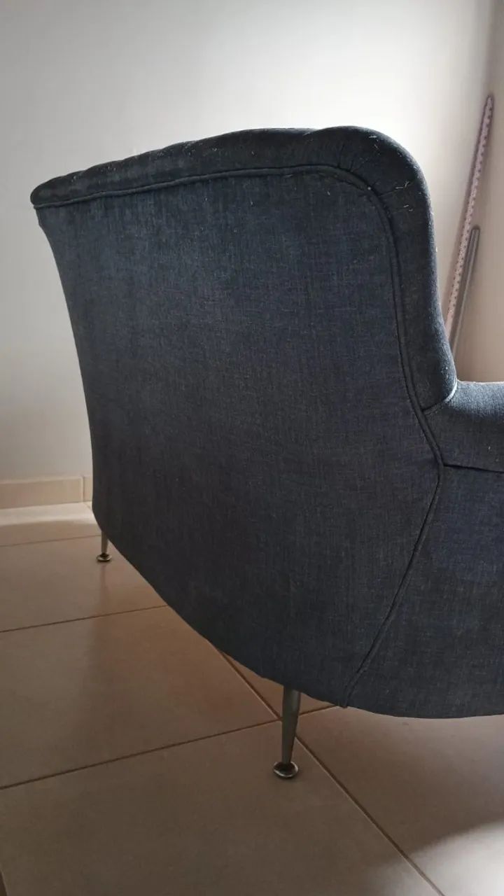 CONJUNTO DE SOFÁ DE 2 LUGARES E POLTRONA - Foto 2