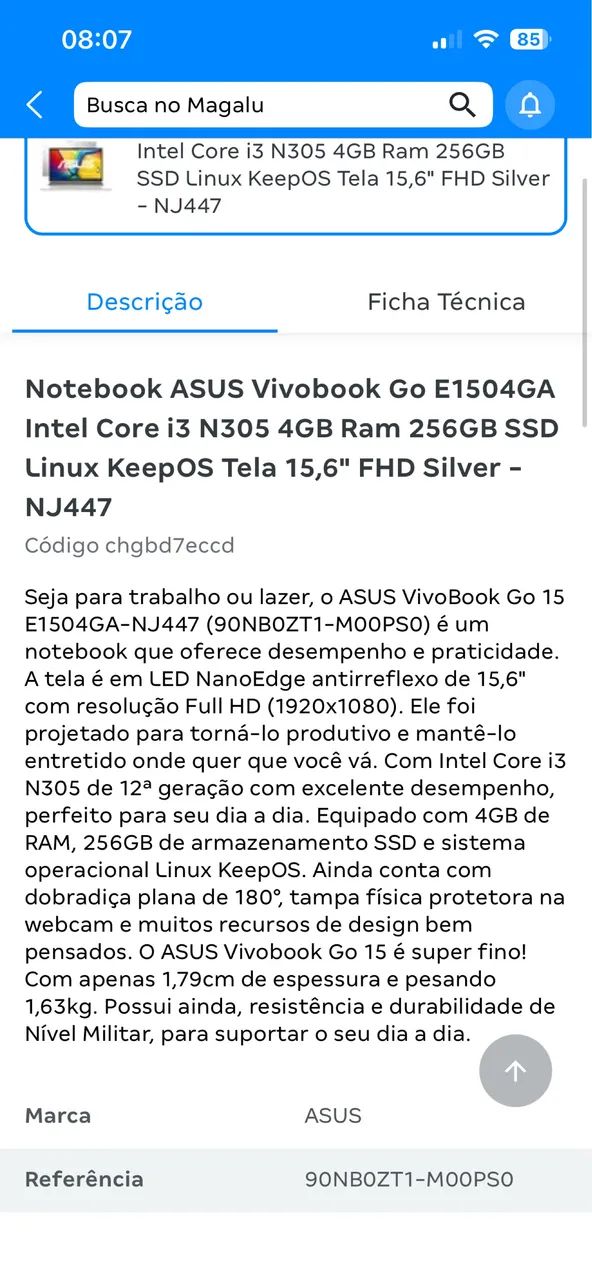 VENDO NOTEBOOK R$2.000,00 - Foto 4