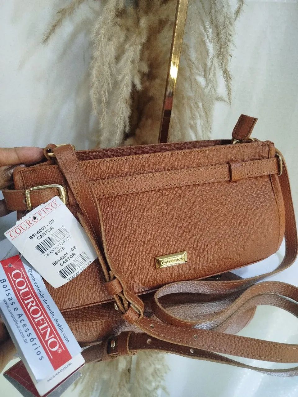 Bolsa original Couro Fino  - Foto 3