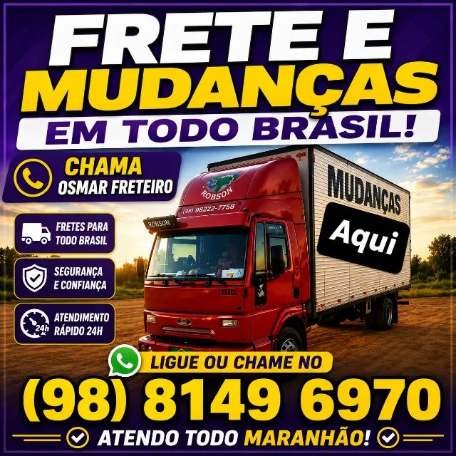 Frete e Mudanças Residenciais e Comerciais | Cuidado Real com Seus Bens 