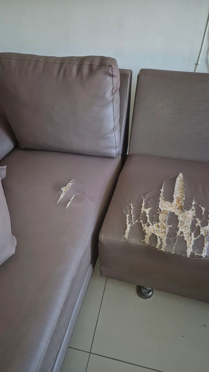 Sofá com chesi  3 lugares Gmag - Foto 4