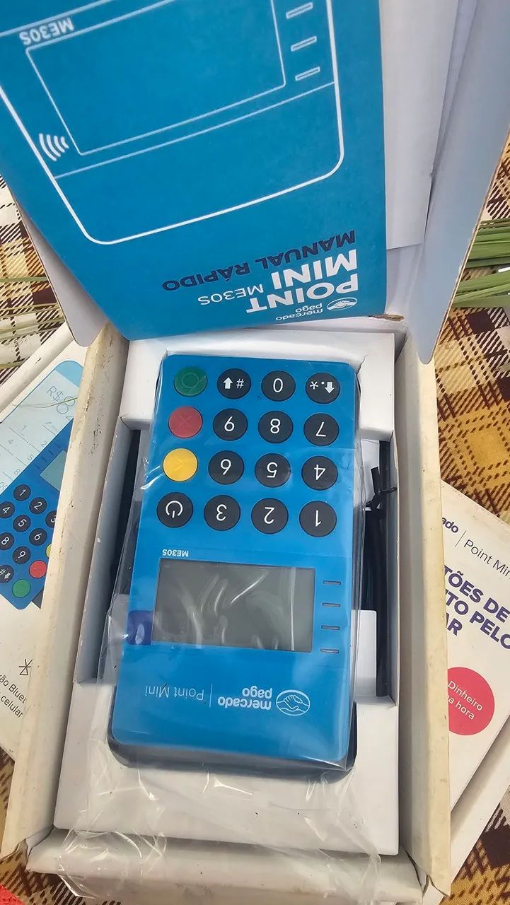 Maquininha Mercado Pago Point mini
