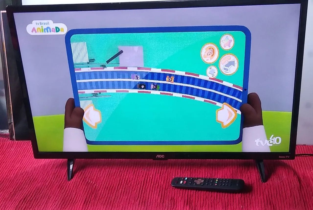 Tv aoc smart 32 poleganda funciona perfeitamente  - Foto 4