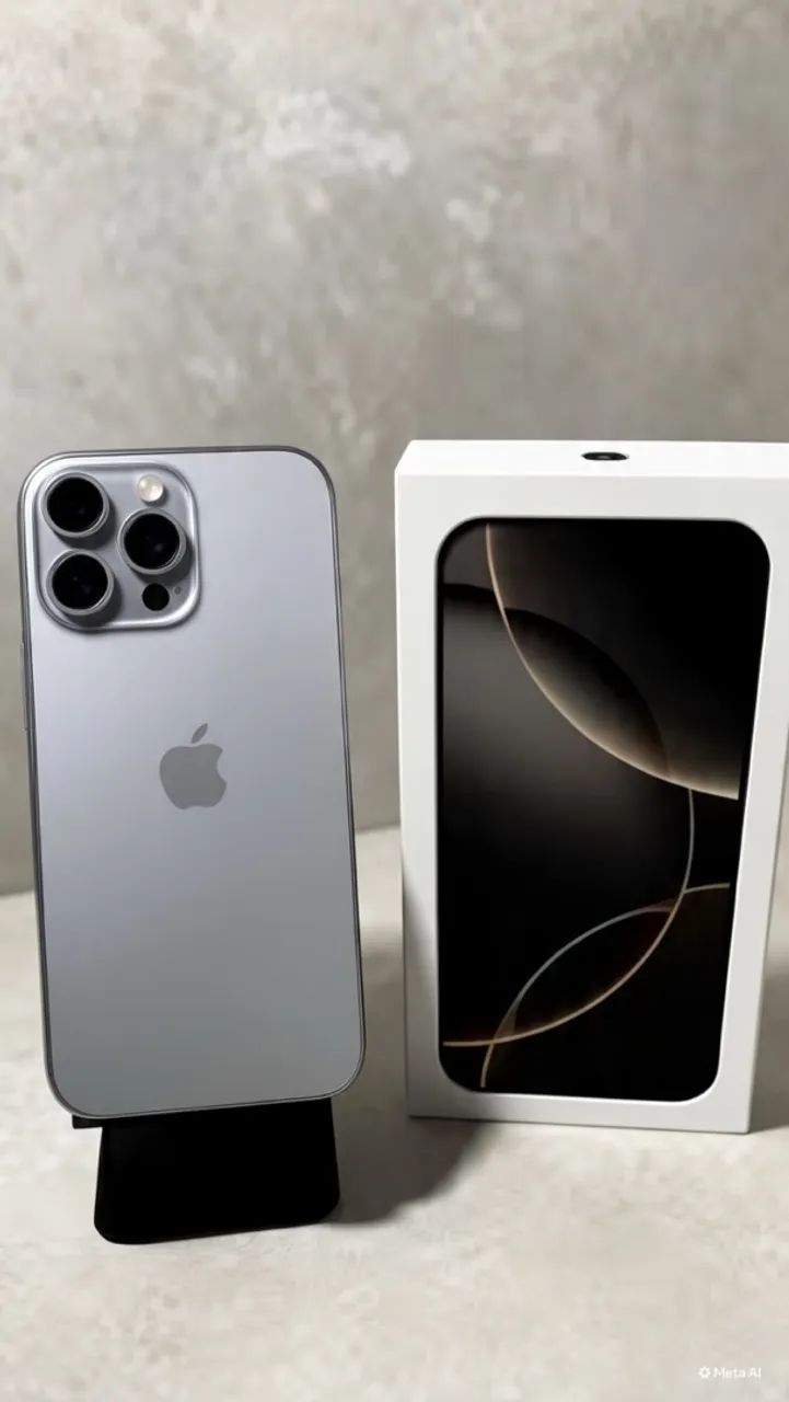 iPhone 16 pro Max 256 GB sem marcas de uso