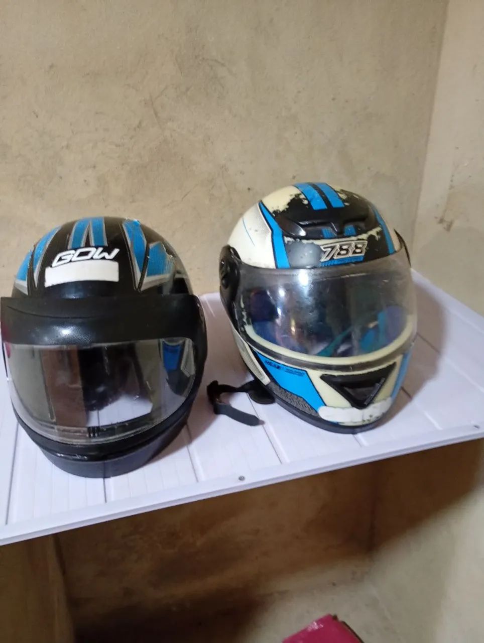 Vendo 2capacetes 100 reais - Foto 3