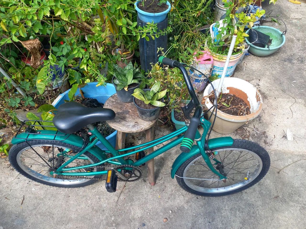 Bicicleta Aro 26 Verde (Estilo Ceci / Monark)  - Foto 2