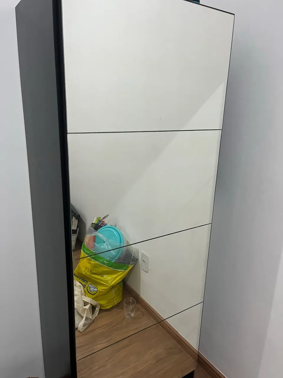Sapateira/armário com espelho  - Foto 2