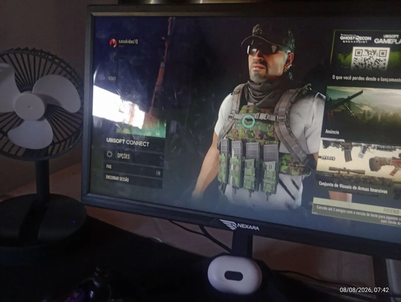 Monitor gamer led, tela 19.5 polegadas (Troco por celular, não faço entrega) - Foto 2