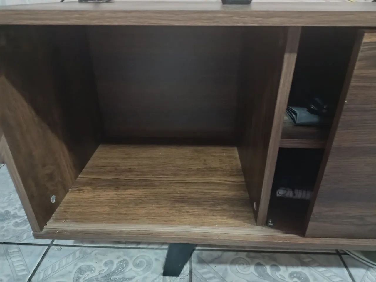 rack para tv 50 polegadas, com portas de correr 453011669999298562