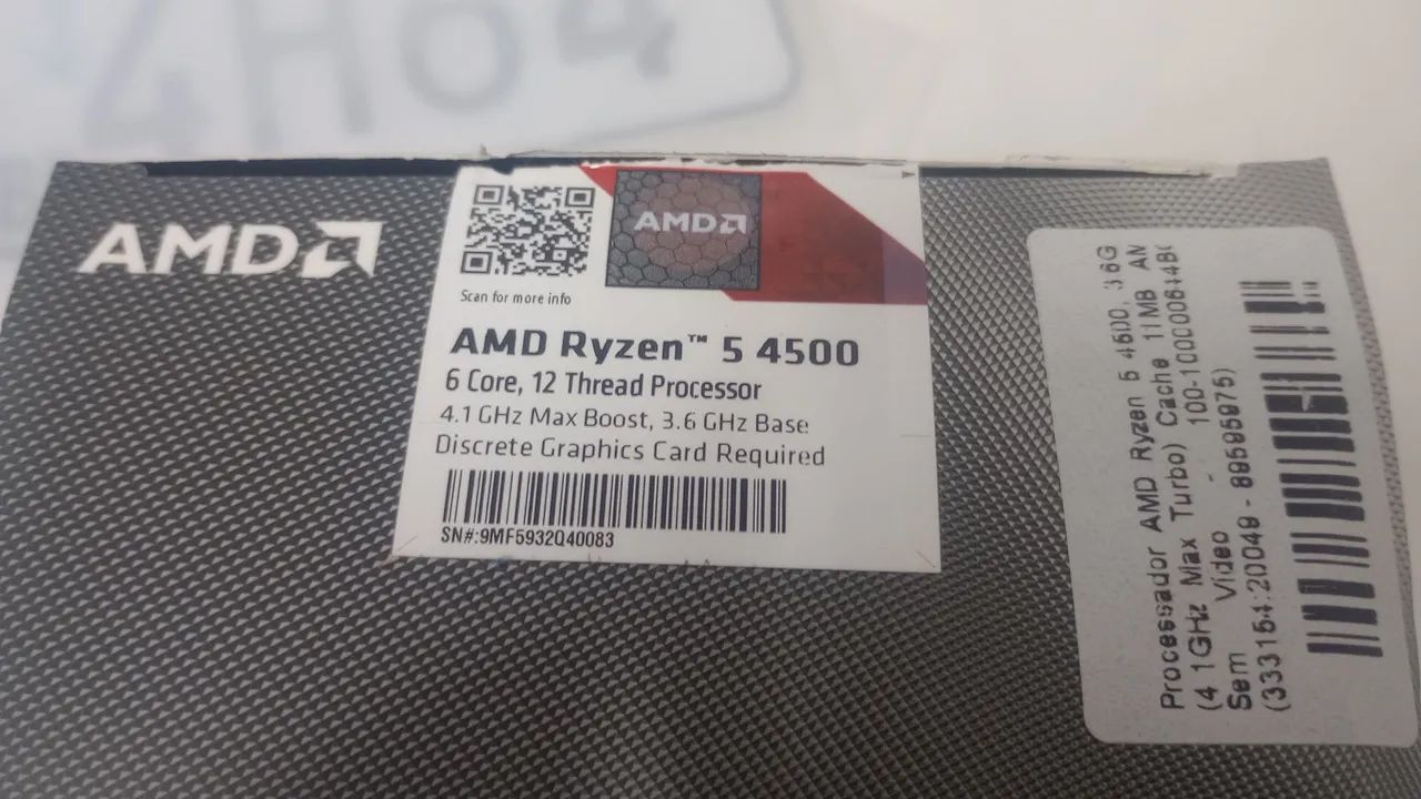 ryzen 5 4500 com cooler - Foto 3