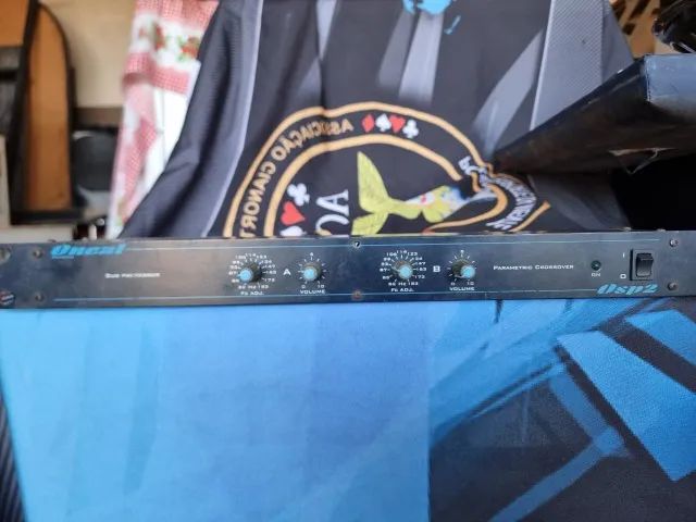 Processador crossover de grave e subgraves Oneal Osp-2 bem conservado funcionando 100% - Foto 3