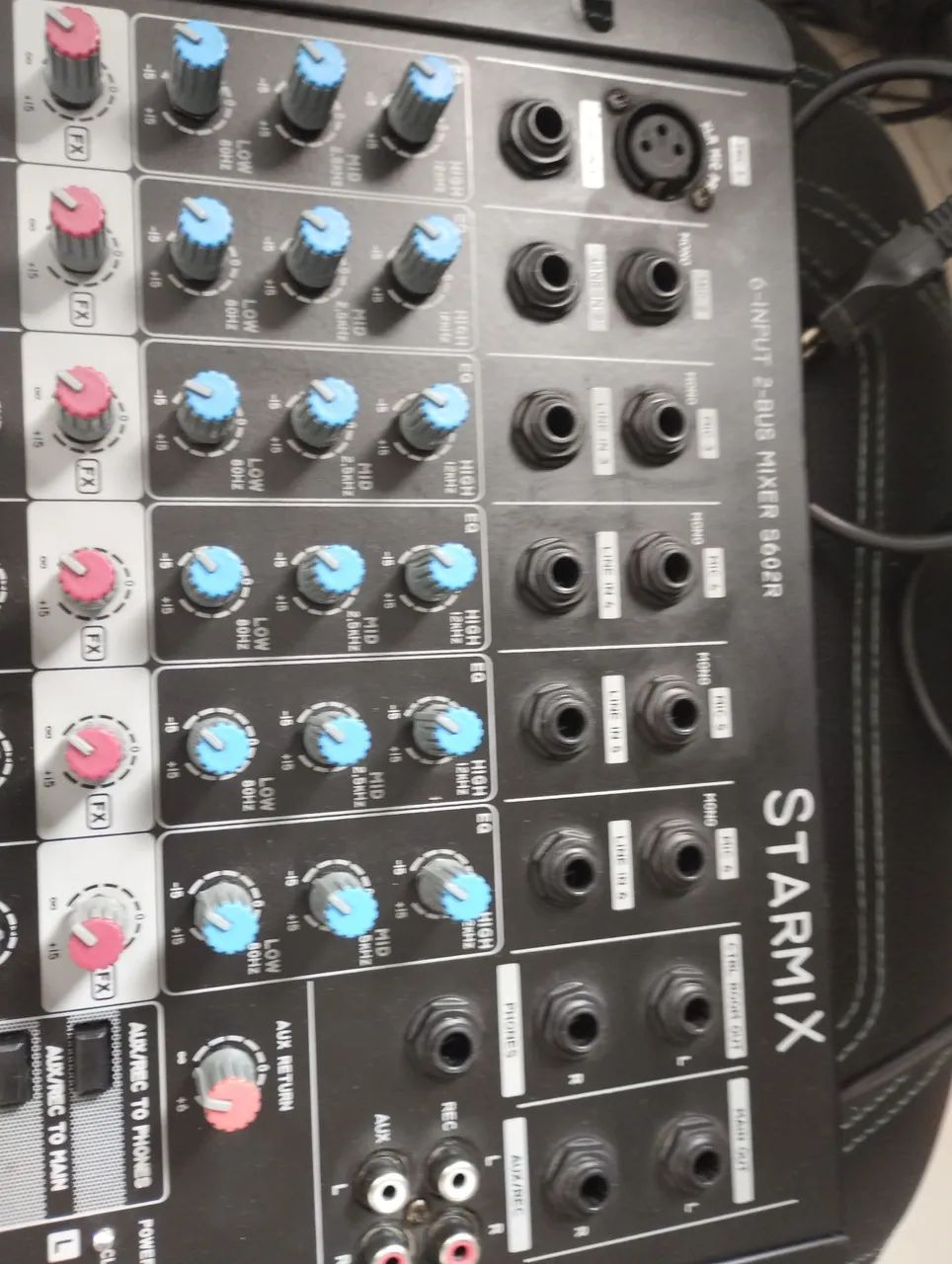Mesa de som starmix 8 canais  - Foto 2