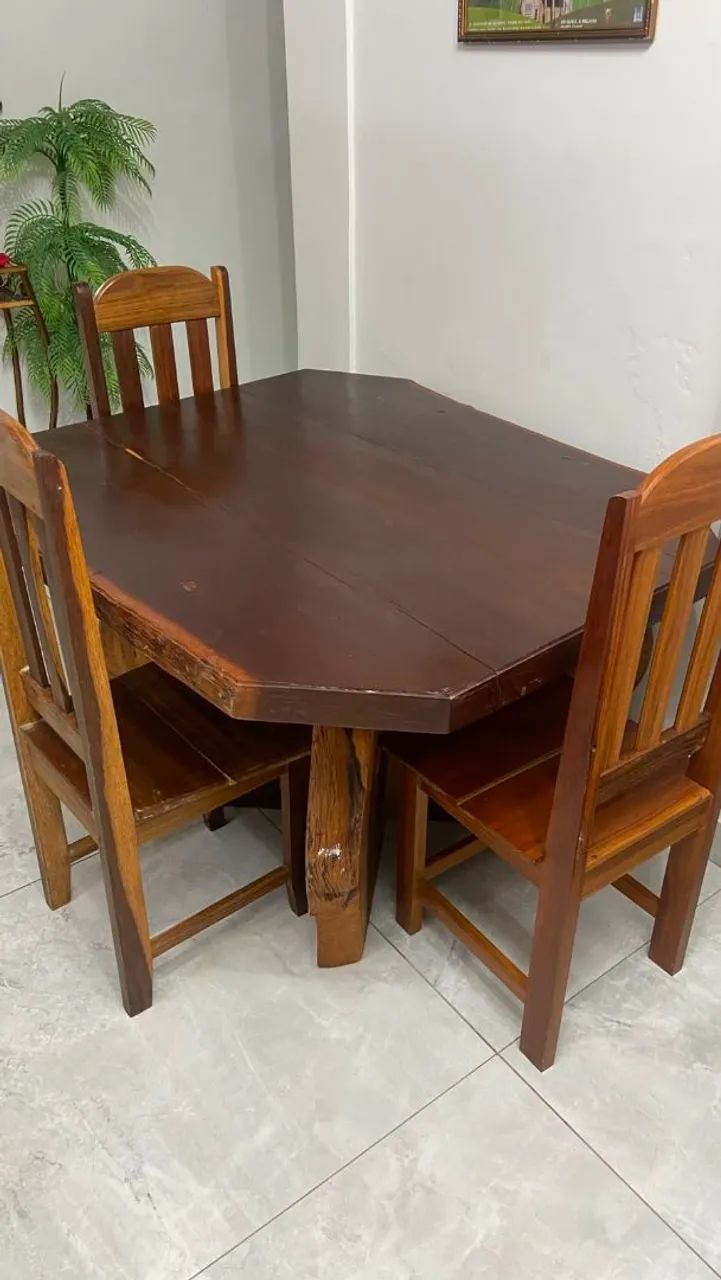 MESA DE ANGELIM( com 6 cadeiras) - Foto 4