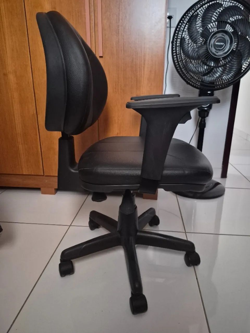 Cadeira Executiva Back System - Plaxmetal (Couro) - Foto 3