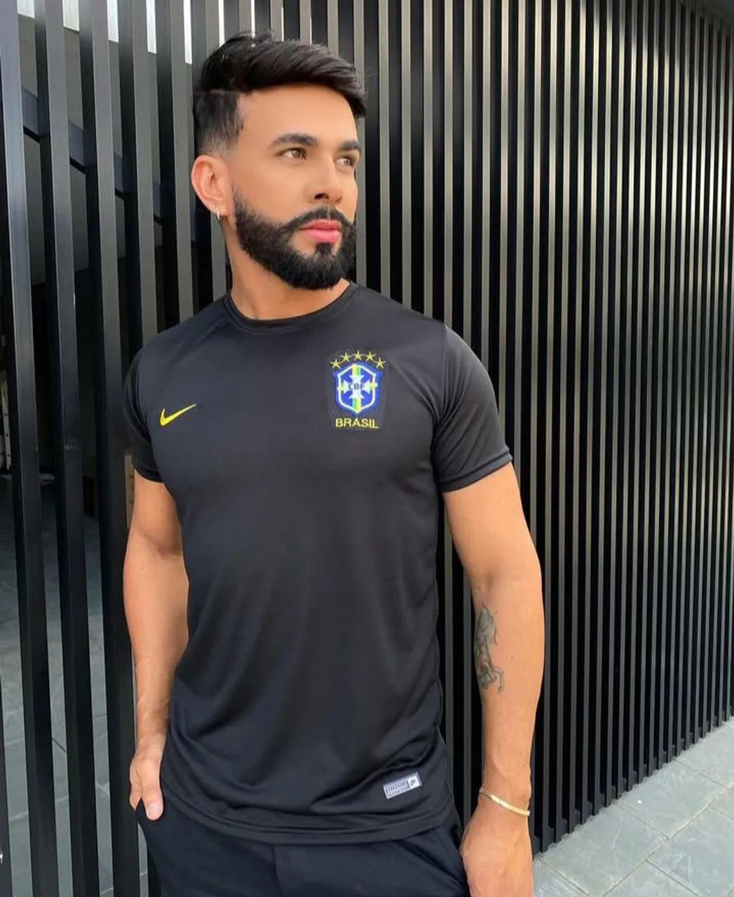 Camisa do Brasil em poliéster do P ao GG  - Foto 6