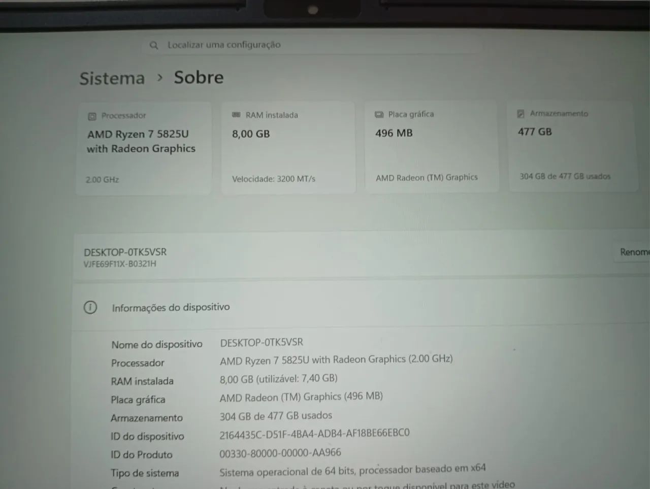 Notebook VAIO FE16 - Foto 5