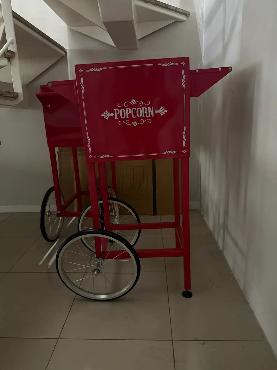 Carrinho para evento pipoca algodão doce churros