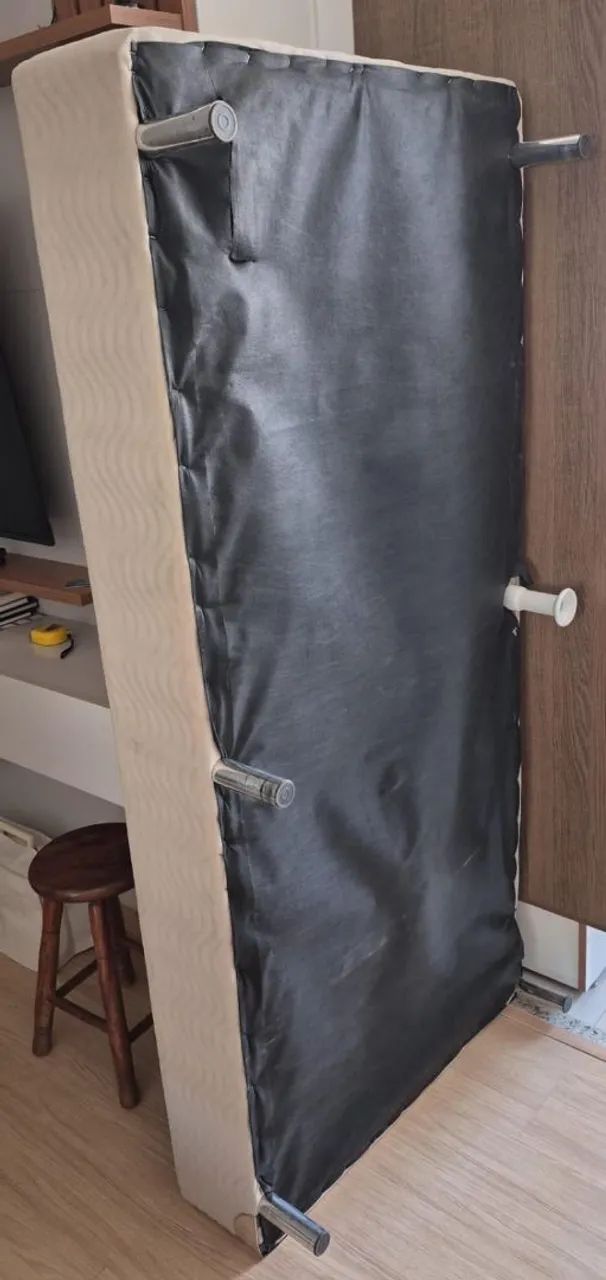 Vendo cama box solteiro  - Foto 4