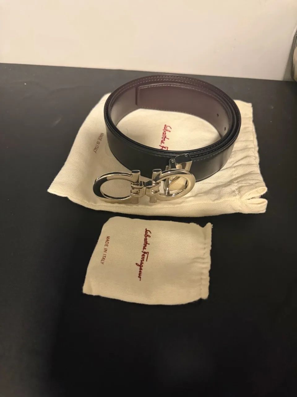 Cinto Ferragamo Reversível (duas cores)