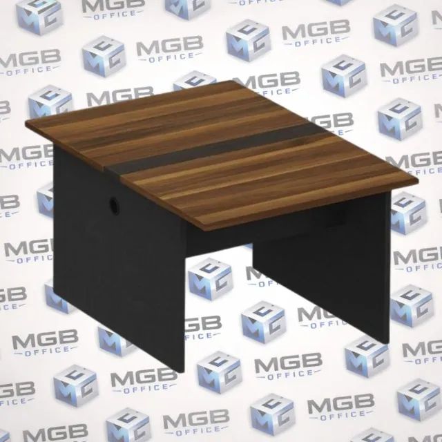Mesa de Escritório Componível Central com Pé Painel - 0,75x1,20x1,32cm - ENTREGAMOS!