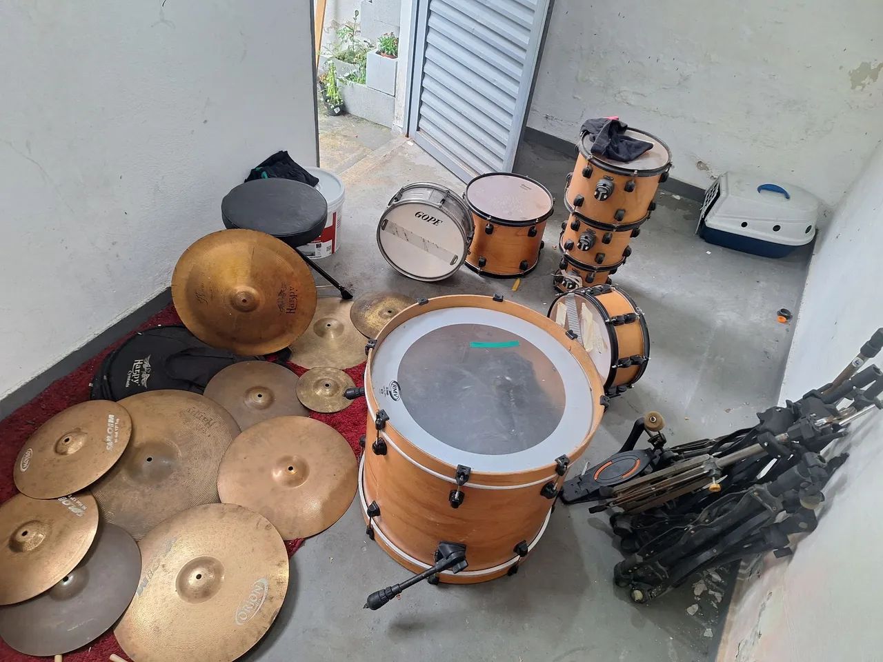 Bateria RMV Road Up 3 Tons com pratos - Foto 4