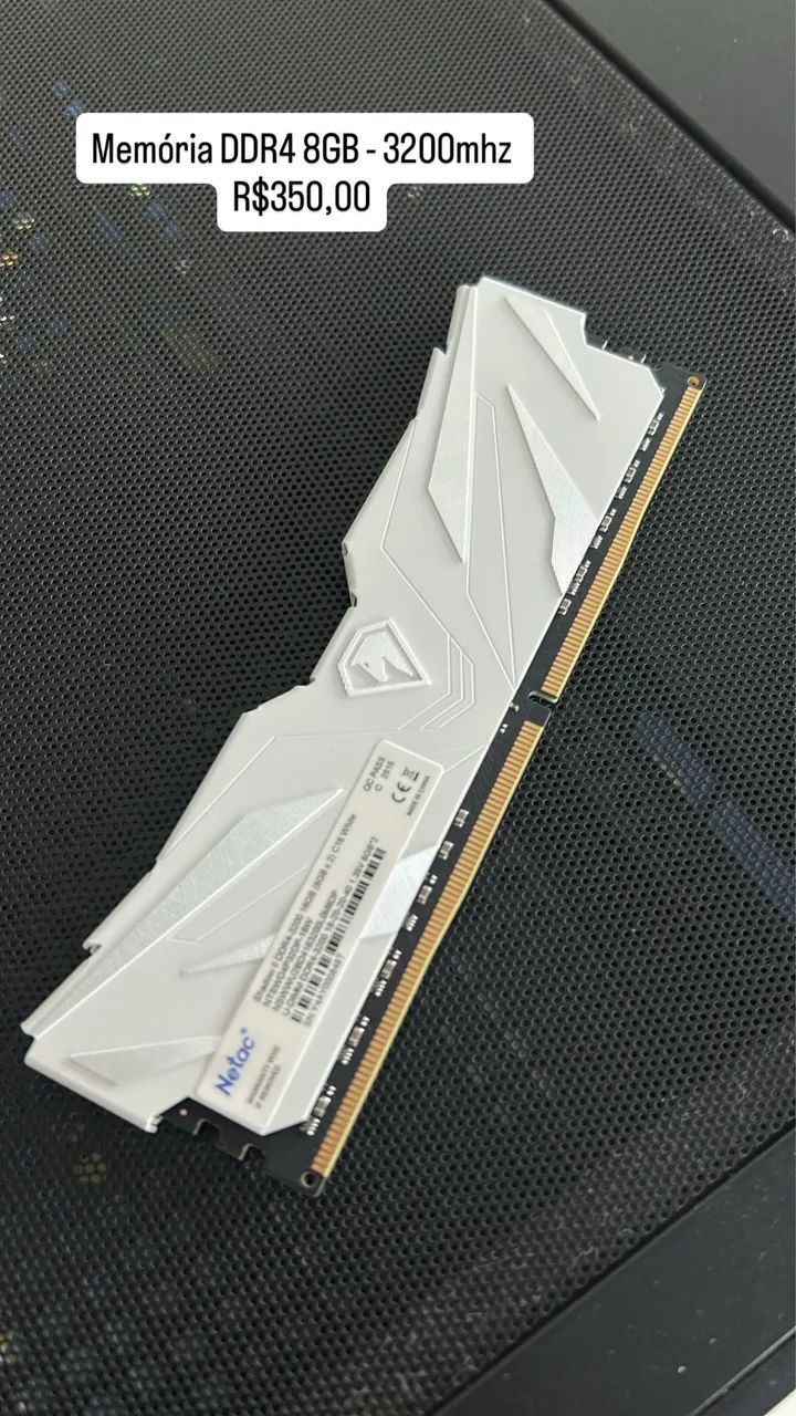 Memória ddr4 - 8gb ( 3200mhz)