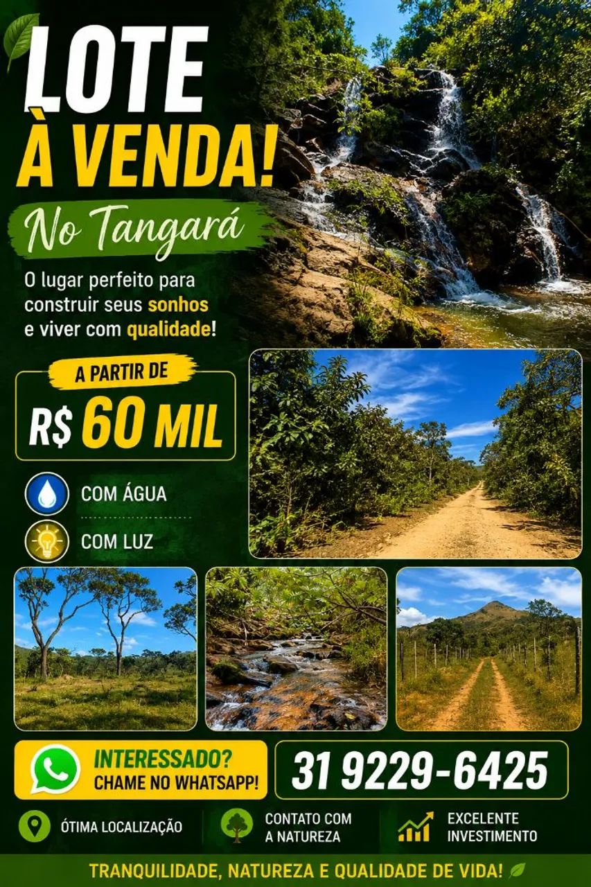 Lotes em Rio Acima 