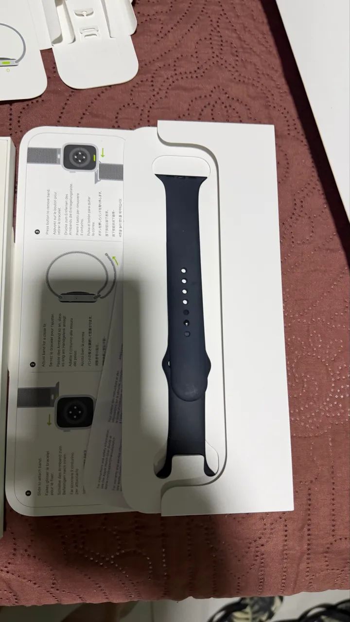 Apple Watch Série 9 ? 45 mm- Alumínio  - Foto 4