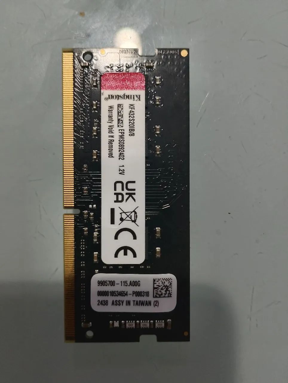 Memória  game notebook 8 GB  - Foto 3