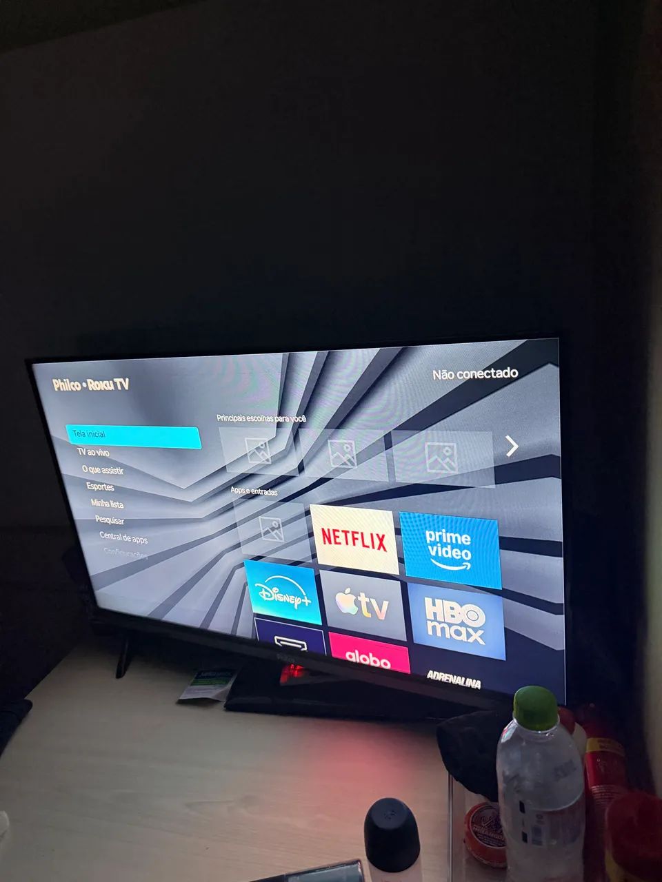 Vendo tv 32 polegadas com 3 meses de uso tenho nota nova  - Foto 3