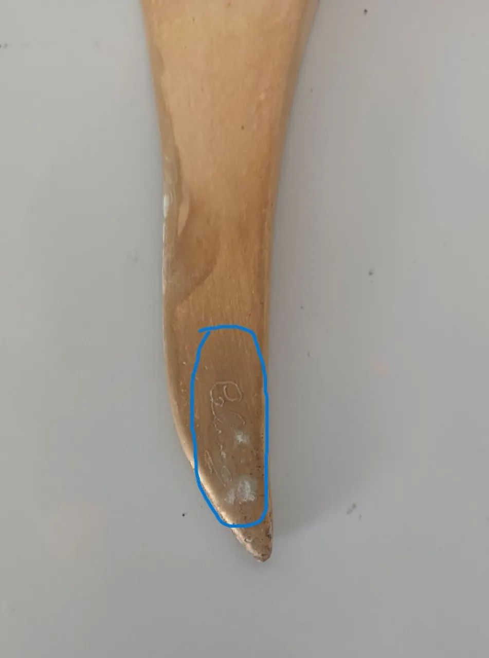 Celina Lisboa - abridor de cartas ou peso de papel - bronze - Foto 4