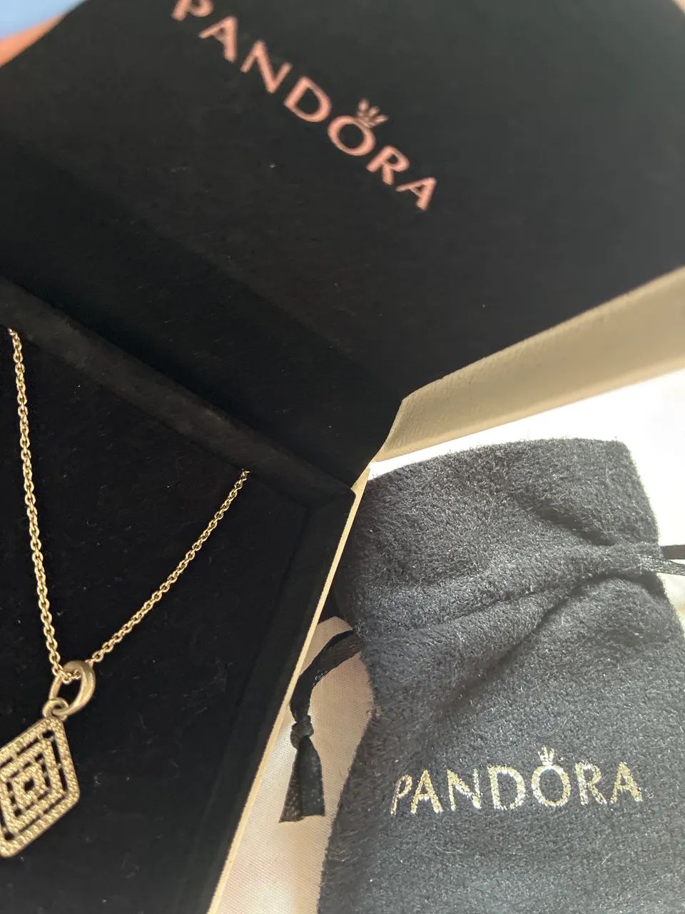 Colar e pingente Pandora original linha radiantes  - Foto 5