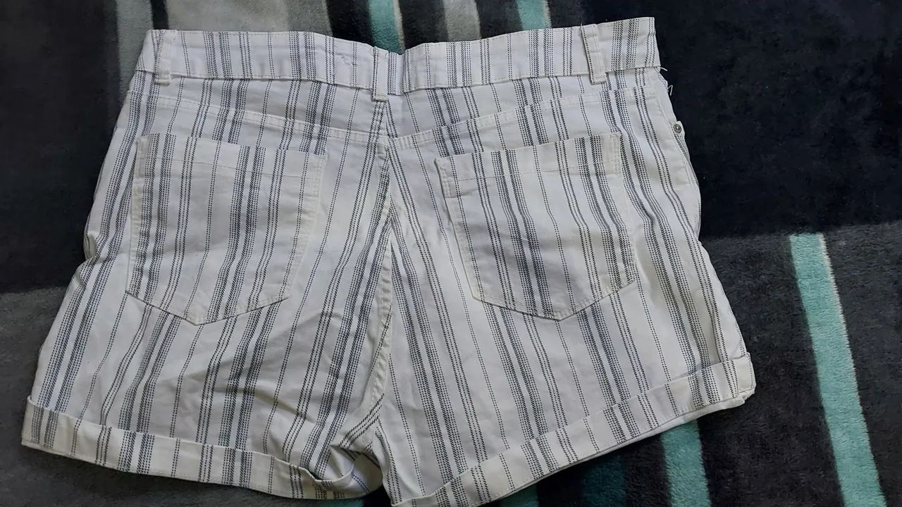 Short jeans Branco Tam. 46 - Foto 2