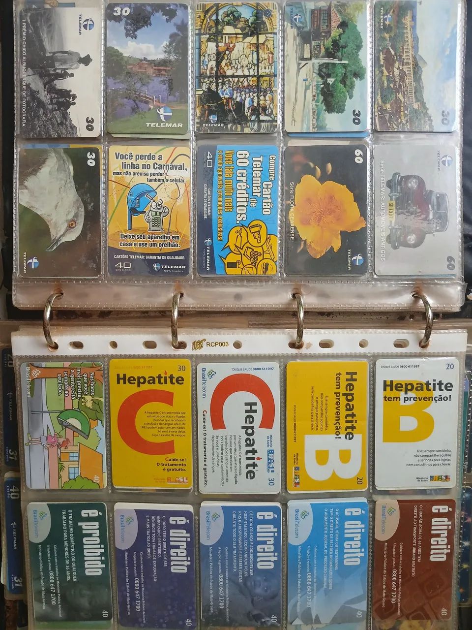 Cartões Telefônicos antigos - Foto 4