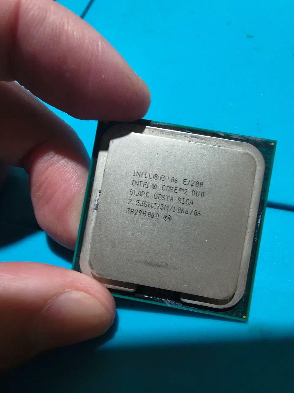 Processador core e duo 2.53 GHz E7200  socket 775 Intel funcionando perfeitamente!!! 